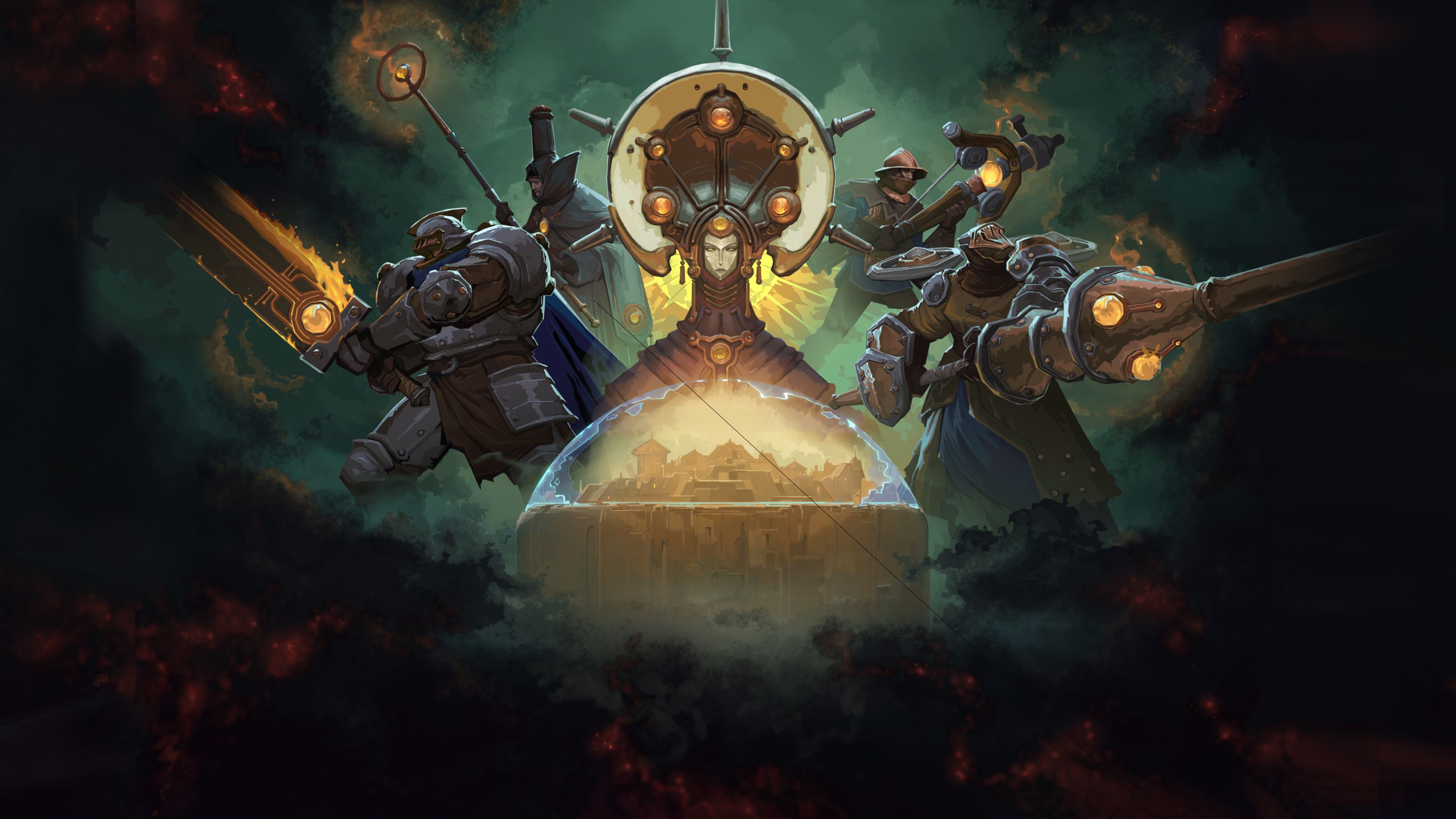 As We Descend Background Image